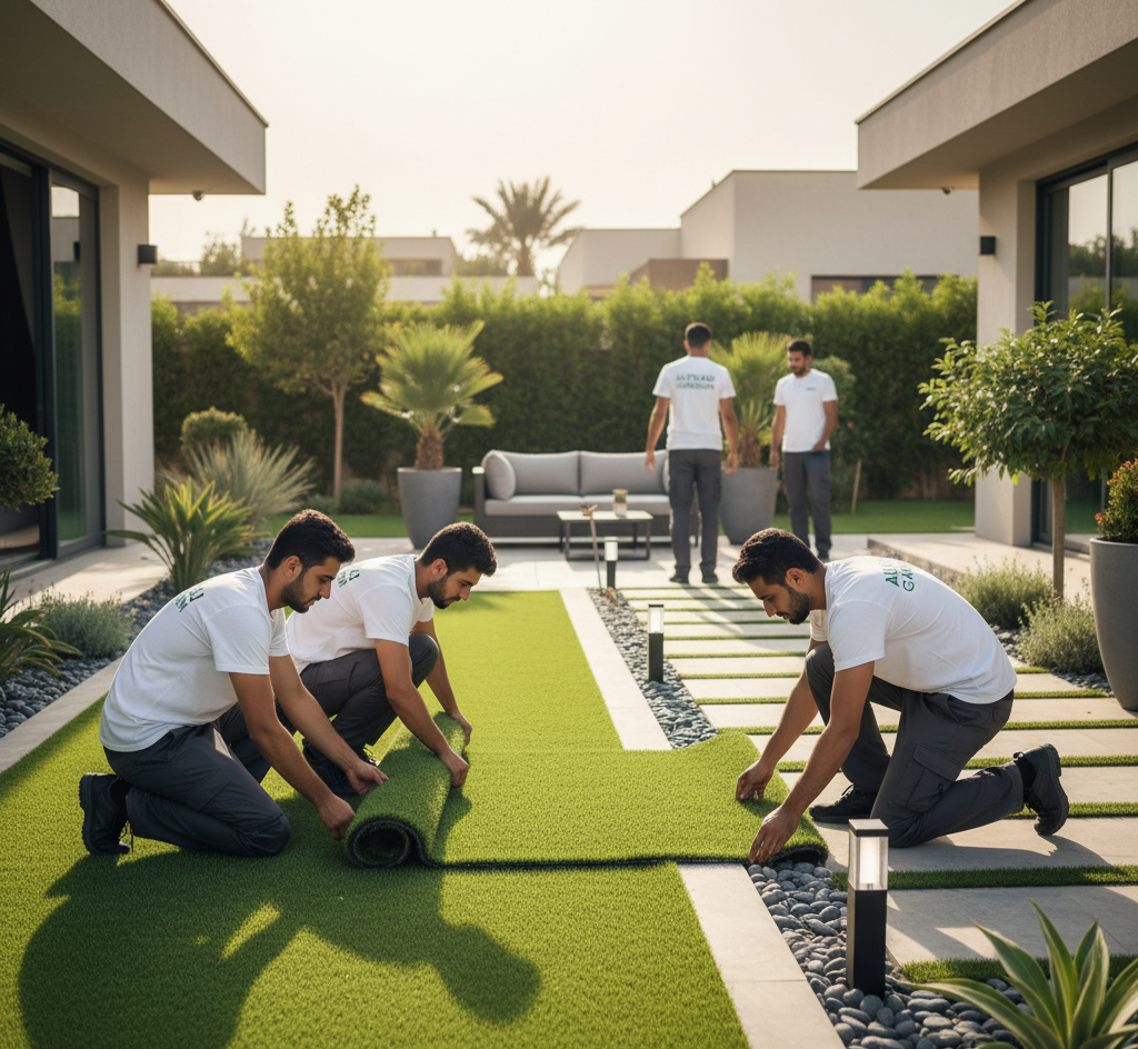 أفضل شركة تنسيق حدائق وعشب صناعي بالرياض