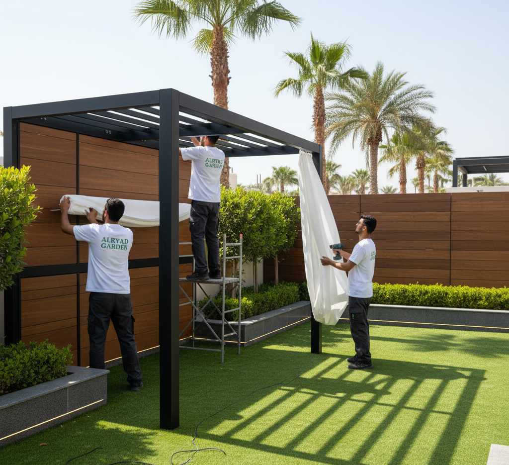 مظلات وسواتر